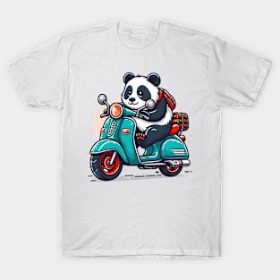 Panda biker T-Shirt